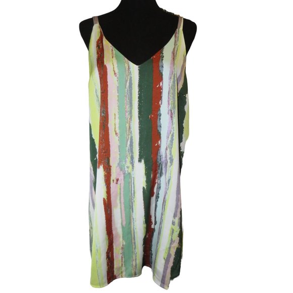 Pinch Painted Summer Shift Dress Size L - Picture 1 of 5